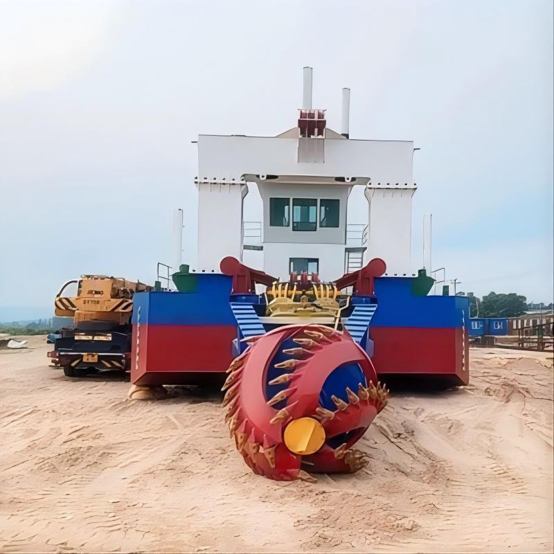 Cutter Suction Dredger - Excavatorê Çem û Deryayî ya Hêzdar