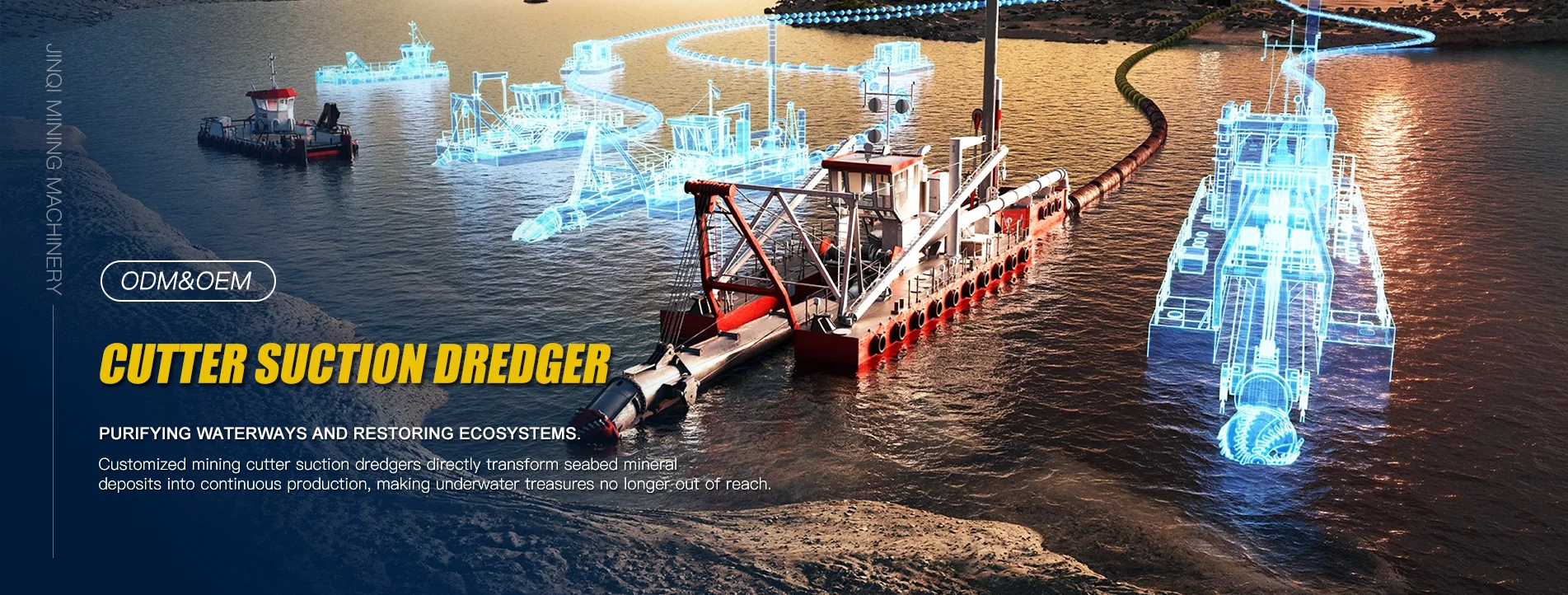 Quality Dredging Amûrên Manufacturer