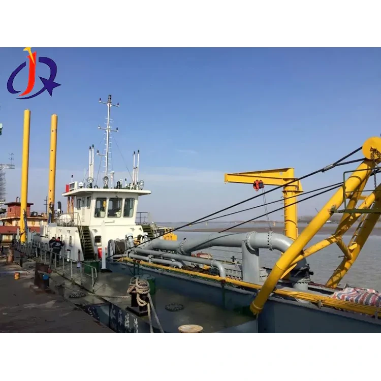 Diesel Hîdrolîk Cutter Cutter Dredger ji bo Zêrîn Û Sand Madenê