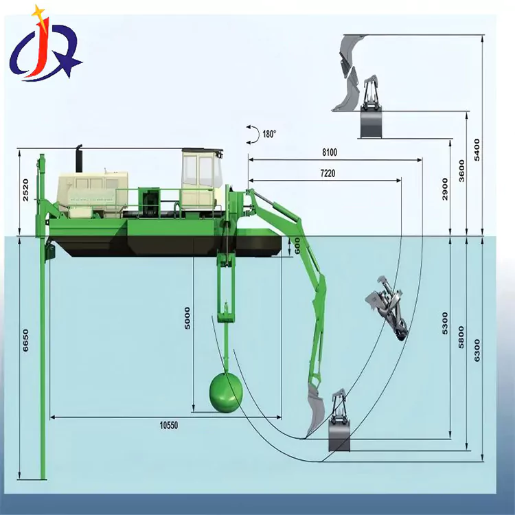 Amphibious Shallow Water Dredger